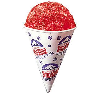 Snow Cone Cups 6 oz Sno Kone #1060M Gold Medal One Case of 1000 cups