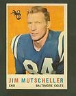 JIM MUTSCHELLER, COLTS 1959 TOPPS CARD #89   EXMT