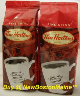 Canada Tim Hortons Horton’s FRESH Coffee (2) 12oz Bags