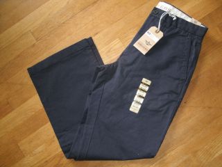 Mens Dockers The Soft Khaki Causal Pants D3 Classic Fit Flat Front