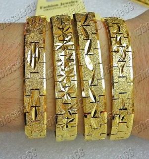 bulk 3pcs gold tone bracelet mens stainless steel chain NEW jewelry