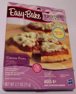 EASY BAKE Ultimate Oven CHEESE PIZZA Mix Refill Pack 2 Pizzas NIP
