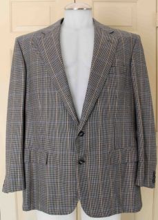 Chester Barrie Bespoke 100% Pure Soft Cashmere Sport Coat / Blazer 44