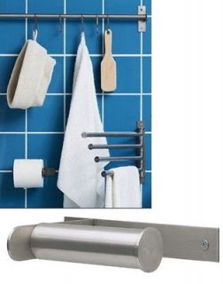 paper roll holder stainless steel bathroom tissue storage GRUNDTAL