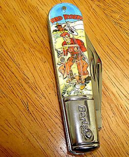 Red Ryder Heroes Of The Silver Screen Barlow Cowboy Novelty Knife