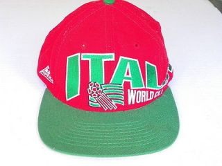 1994 Italia World Cup Soccer classic snapback baseball cap
