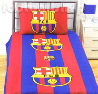 FC Barcelona Multi Crest Single Bed Duvet Set