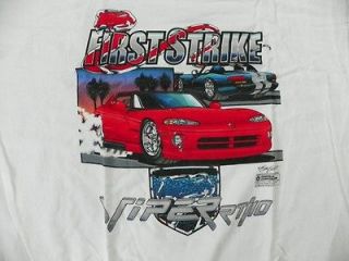 FIRST STRIKE DODGE / PURE VENOM VIPER tee shirt by Brad Barrie