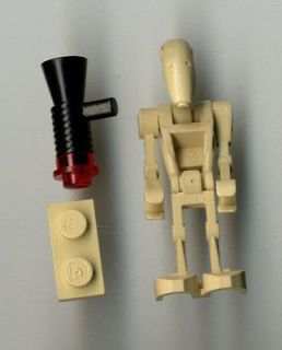 Lego Star Wars Battle Droid w/Early Gun & Backpack Original Mini