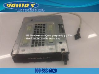 HP Touchsmart IQ770 5003 0667 3.5 Slot Sized Pocket Media Drive Bay