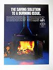 Black Bart Wood & Coal Burning Heating System 1980 print Ad
