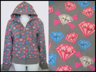New LOYAL ARMY Urban Outfitters SMILEY EVIL DIAMONDS NOVELTY HOODIE