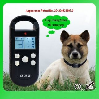 2012 Newest Model Rechargable Shock Vibra Remote Pet Dog Training