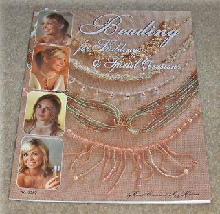 BEADING for Weddings & Special Occasions Jewelry Craft Book, Evans