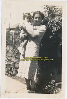 1940 Photo Mamie Lemos & Carole Barone California CA