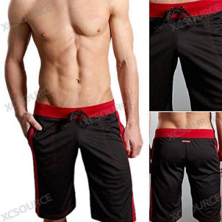 Summer Shorts Casual Brief For Boys Slim Tie Rope Fit Soft Black Pants
