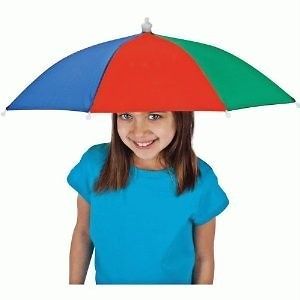 Multi Color Umbrella Hat Sun Beach Golf Golfing Camping Fishing