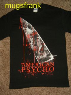 American Psycho Movie Bateman Bloody Knife T Shirt
