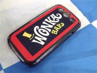 Stickerbomb Retro Vintage WONKA BAR Chocolate Samsung Galaxy S3 Mobile
