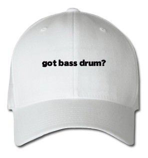 Got Bass Drum? Musical Instrument Design Embroidered Embroidery Hat