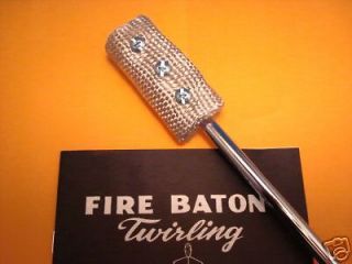 FLAMING FIRE BATON 26 TWIRL WITH FIRE,AGE13 15Y R,SAFETY INSTRUCTIONS