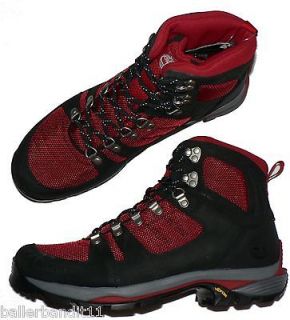 Timberland Cadion GTX Gortex hiking boots black Red new mens style