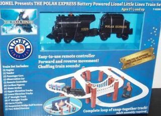 Lionel Polar Express Little Lines Railroad Train Set
