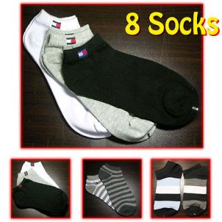 Mens Cotton Low Cut Style Ankle Sports Socks #V1 / Made in Korea