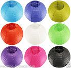 Color&Si ze Paper Lantern 8,10,12,14 ,16,18 Lanterns Lamps Decor