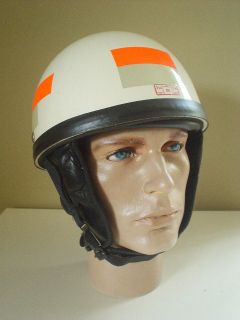 60s Motorcycle helmet TT Vintage pilot racing Pilot Old School Retro