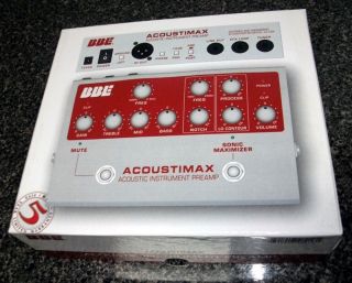 BBE Acoustimax Sonic Maximizer   Acoustic Preamp   NEW