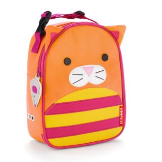 Skip Hop ZOO PACK KIDS LUNCH BAG Small Animal CAT Boy Girl School FAST