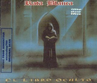 RATA BLANCA EL LIBRO OCULTO SEALED CD ARGENTINA METAL