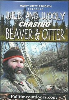 FUR Trapping DVD Wild and Wooly Chasing Beaver & Otter