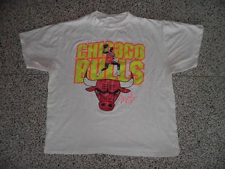 Vtg 90s Chicago Bulls 96 Championship Crewneck T Shirt XL Extra Large