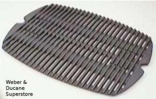 7582 Weber Gas Grill Cast Iron Cooking Grate for Q 100 & 120, Baby Q