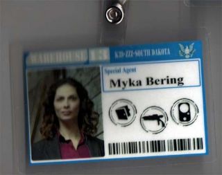 Warehouse 13 ID Badge  Special Agent Myka Bering
