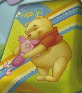 POOH BEAR MY FRIEND POOH Big 60 x 80 Soft Throw ~Super Sale~Twin/Full