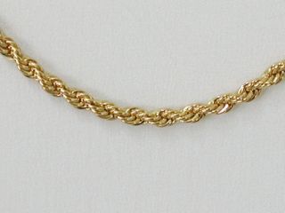 5MM THICK GOLD EP ROPE CHAIN NECKLACE / BRACELET