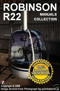 R22 Robinson Helicopter Checklists Parts Costs MORE CD