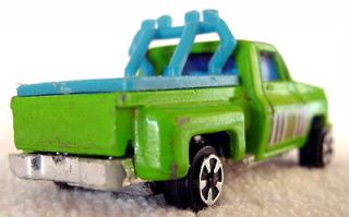OLD METAL TOY TRUCK SPOT LIGHTS & ROLL BARS W BED COVER 1980s