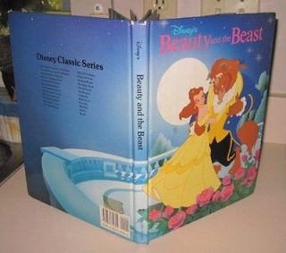 1991* HC Disneys Classic Series Beauty and the Beast Full Color