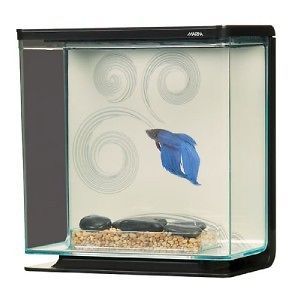 Marina Large Aquarium Cube Fish Tank Betta Bowl ZEN 3L