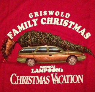 National Lampoons Christmas Vacation T Shirt XXL 2X Clark Grizwold