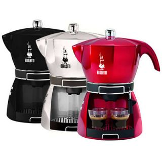 Bialetti CF43 NEW MOKISSIMA TRIO Espresso Machine pods, ground coffee