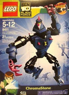 CHROMASTONE Ben 10 Alien Force Lego Set #8411 21pcs 10