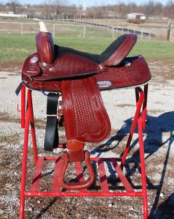 r110 USA made 15 Barrel saddle by H&H Saddlery Alabama