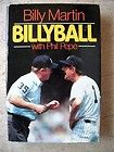 Billyball by Phil Pepe and Billy Martin (1987, Hardcover) 1st Edition