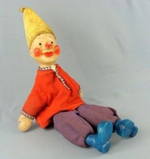 EARLY VINTAGE RUSSIAN CHILD THEATRE HAND FINGER PUPPET PINOCCHIO BOY