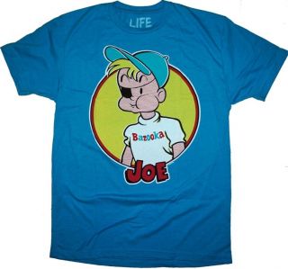 New Authentic Bazooka Joe Vintage Style Mens T Shirt 